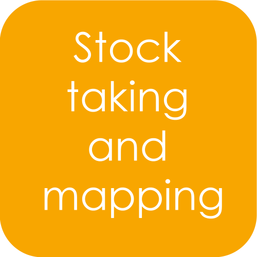 Stock taking and mapping